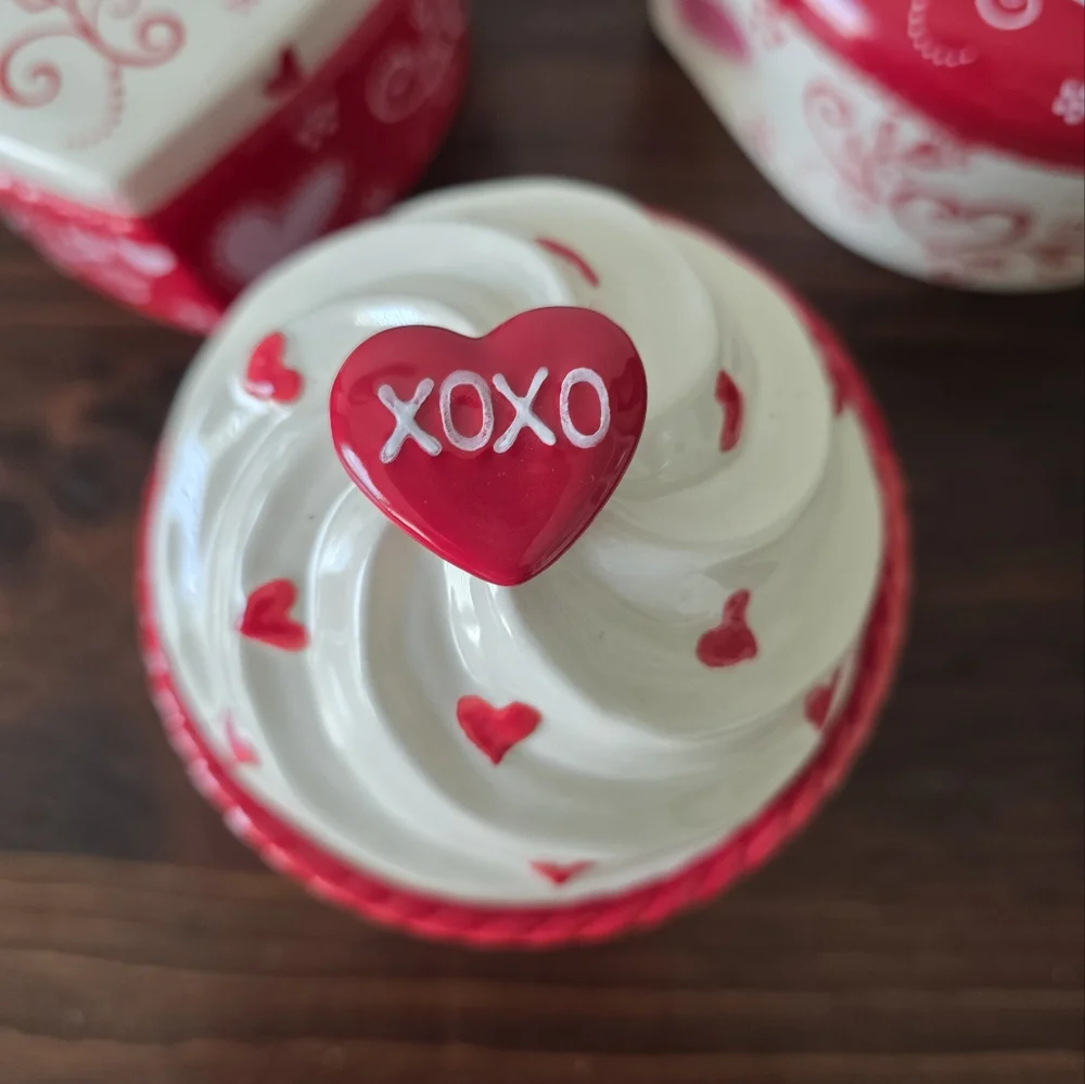 Temp-tations Romance Lidded Ramekins - Set of 3 - Picture 9 of 13